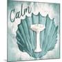 Calm Shell Sink-Jace Grey-Mounted Art Print