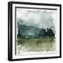 Calm storm-OnRei-Framed Art Print
