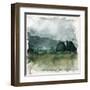 Calm storm-OnRei-Framed Art Print