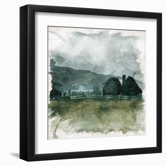 Calm storm-OnRei-Framed Art Print