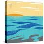 Calm Surf-Trish Sierer-Stretched Canvas