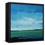 Calm Water Coast-Tim O'toole-Framed Stretched Canvas