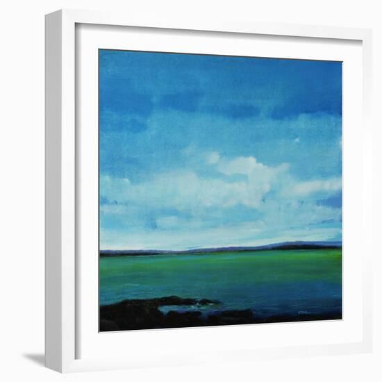 Calm Water Coast-Tim O'toole-Framed Giclee Print
