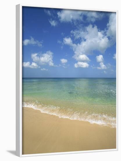 Calm Water on Beach at Paynes Bay, Barbados, West Indies, Caribbean, Central America-Hans Peter Merten-Framed Photographic Print