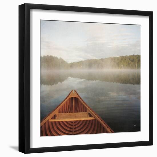 Calm Waters Canoe I-Jess Aiken-Framed Photographic Print