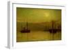 Calm Waters, Scarborough, 1880-John Atkinson Grimshaw-Framed Giclee Print