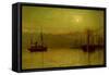 Calm Waters, Scarborough, 1880-John Atkinson Grimshaw-Framed Stretched Canvas