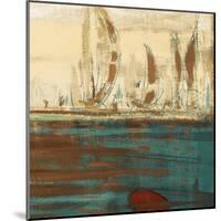 Calm Waters Square II-Kingsley-Mounted Art Print