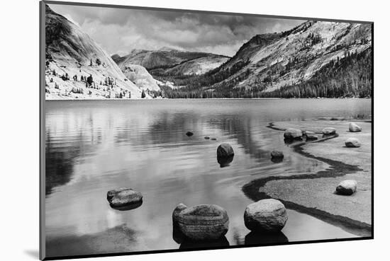 Calm Waters, Yosemite National Park, California-null-Mounted Art Print