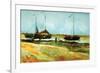 Calm Weather-Vincent van Gogh-Framed Premium Giclee Print