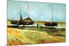 Calm Weather-Vincent van Gogh-Mounted Premium Giclee Print