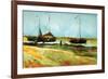 Calm Weather-Vincent van Gogh-Framed Art Print