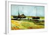 Calm Weather-Vincent van Gogh-Framed Art Print