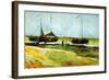 Calm Weather-Vincent van Gogh-Framed Art Print