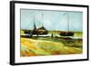 Calm Weather-Vincent van Gogh-Framed Art Print