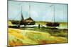 Calm Weather-Vincent van Gogh-Mounted Premium Giclee Print