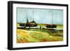 Calm Weather-Vincent van Gogh-Framed Art Print