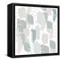 Calm World Map Pattern XII-Moira Hershey-Framed Stretched Canvas