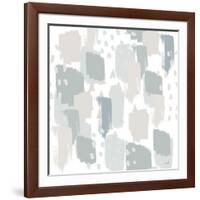 Calm World Map Pattern XII-Moira Hershey-Framed Art Print