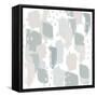 Calm World Map Pattern XII-Moira Hershey-Framed Stretched Canvas