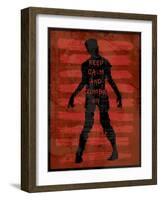 Calm Zombie-Erin Clark-Framed Giclee Print