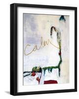 Calm-Hyunah Kim-Framed Art Print