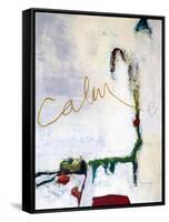 Calm-Hyunah Kim-Framed Stretched Canvas