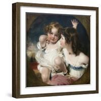 Calmady Children-Thomas Lawrence-Framed Art Print