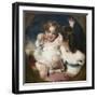 Calmady Children-Thomas Lawrence-Framed Art Print