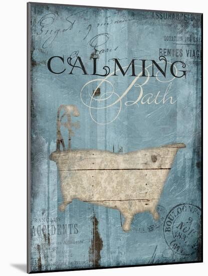 Calming Bath-Jace Grey-Mounted Art Print
