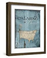 Calming Bath-Jace Grey-Framed Art Print