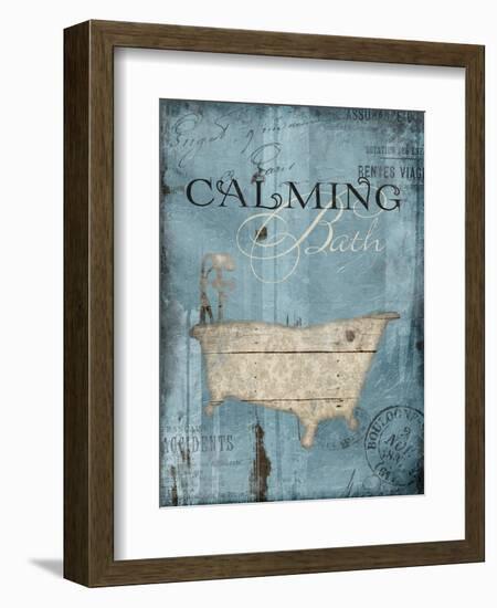 Calming Bath-Jace Grey-Framed Art Print