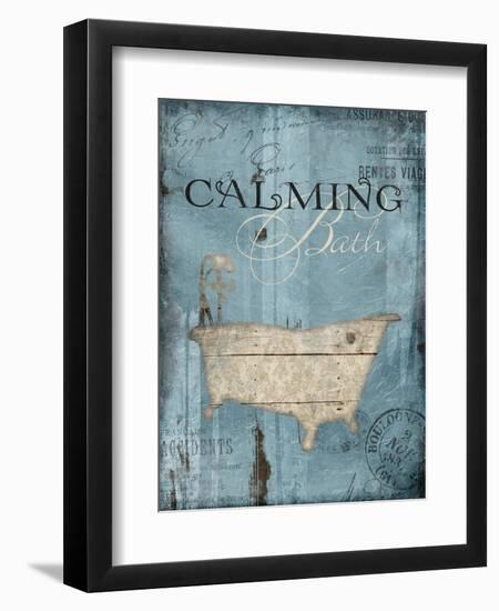 Calming Bath-Jace Grey-Framed Art Print