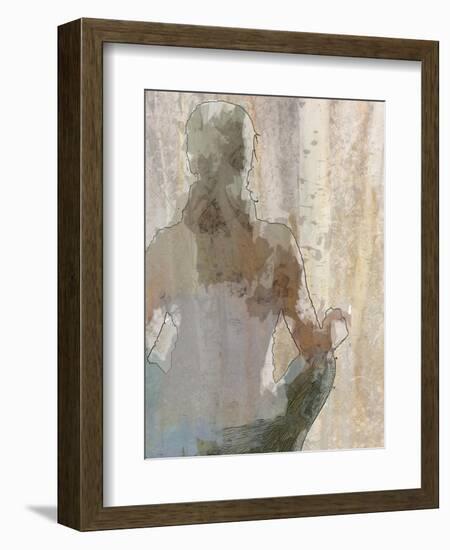 Calming Pose-Taylor Greene-Framed Art Print