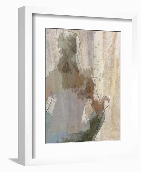 Calming Pose-Taylor Greene-Framed Art Print