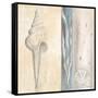 Calming Sea I-Hakimipour-ritter-Framed Stretched Canvas