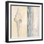 Calming Sea I-Hakimipour-ritter-Framed Art Print