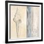 Calming Sea I-Hakimipour-ritter-Framed Art Print