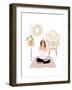 Calming Yoga-Leah Straatsma-Framed Art Print