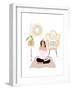 Calming Yoga-Leah Straatsma-Framed Art Print