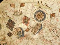 Nautical Chart of the Central-Eastern Mediterranean Sea-Calopodio da Candia-Giclee Print