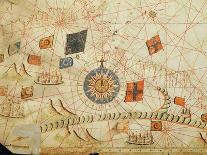 Nautical Chart of the Central-Eastern Mediterranean Sea-Calopodio da Candia-Stretched Canvas