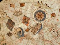 The Entire Mediterranean Basin, from a Nautical Chart-Calopodio da Candia-Giclee Print