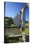 Calstock Railway Viaduct, Tamar Valley, Cornwall, England, United Kingdom, Europe-Rob Cousins-Stretched Canvas