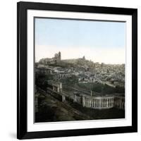 Caltagirone (Sicily, Italy), Overview, Circa 1860-Leon, Levy et Fils-Framed Photographic Print