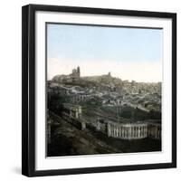 Caltagirone (Sicily, Italy), Overview, Circa 1860-Leon, Levy et Fils-Framed Photographic Print