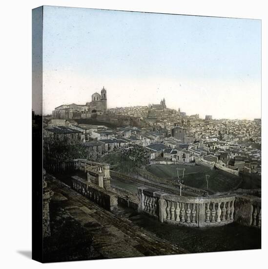 Caltagirone (Sicily, Italy), Overview, Circa 1860-Leon, Levy et Fils-Stretched Canvas