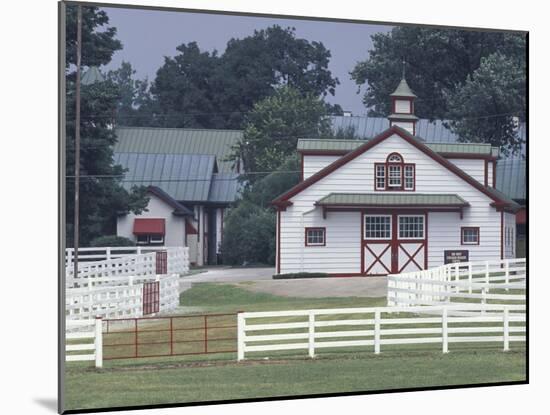 Calumet Horse Farm, Lexington, Kentucky, USA-Adam Jones-Mounted Premium Photographic Print