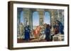 Calumny of Apelles, 1497-1498-Sandro Botticelli-Framed Giclee Print