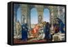 Calumny of Apelles, 1497-1498-Sandro Botticelli-Framed Stretched Canvas